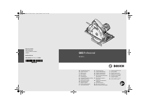 Mode d’emploi Bosch GKS 85 Scie circulaire