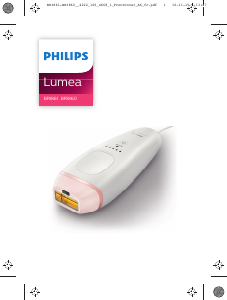 Manuale Philips BRI860 Lumea Epilatore a luce pulsata