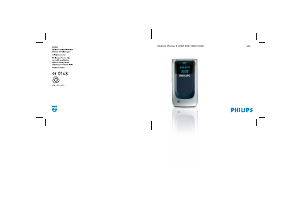 Manuál Philips CT6508 Xenium 9@9c Mobilní telefon