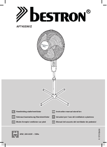 Manual de uso Bestron AFT45SZ Ventilador