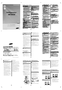 Manual Samsung RT24ADTR1/XTL Fridge-Freezer