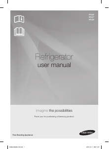 Mode d’emploi Samsung RT26CDUX Réfrigérateur combiné