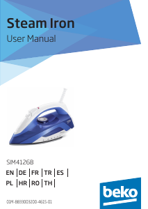 Manual BEKO SIM 4125B Fier de călcat