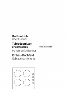 Mode d’emploi BEKO HII 63500 HT Table de cuisson