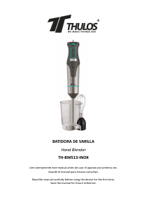 Manual de uso Thulos TH-BM513 Batidora de mano