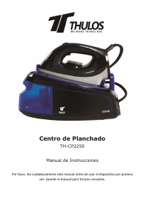 Manual de uso Thulos TH-CP2250 Plancha