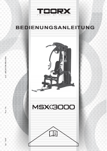 Bedienungsanleitung Toorx MSX-3000 Kraftstation