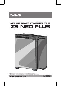 Mode d’emploi Zalman Z9 Neo Plus Boîtier PC