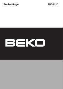 Mode d’emploi BEKO DV 6110 Sèche-linge