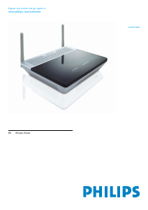 Handleiding Philips CAW7740N Router