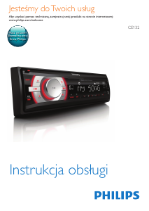 Instrukcja Philips CE132 Radio samochodowe