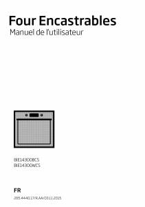 Mode d’emploi BEKO BIE 14300 BCS Four