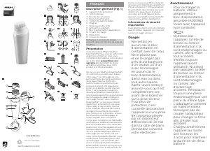 Manuale Philips BSC111 Spazzola per la pulizia del viso