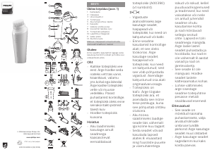 Rokasgrāmata Philips BSC111 Sejas ādas attīrīšanas ierīce