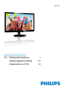 Használati útmutató Philips 200V4 LCD-monitor