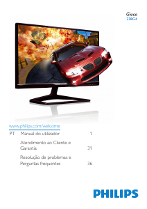 Manual Philips 238G4 Monitor LCD