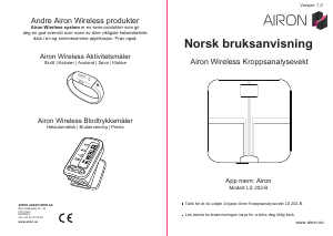 Bruksanvisning Airon LS 202-B Vekt