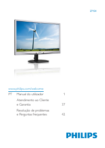 Manual Philips 271S4 Monitor LCD