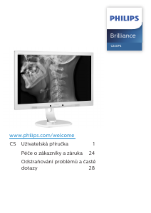 Manuál Philips C240P4QPYEW LCD monitor