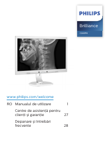 Manual Philips C240P4QPYEW Monitor LCD