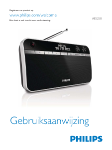Handleiding Philips AE5252 Radio