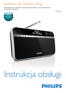 Instrukcja Philips AE5252 Radio