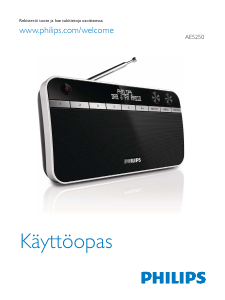 Käyttöohje Philips AE5252 Radio