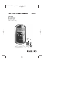 Manual Philips DA1000 Radio