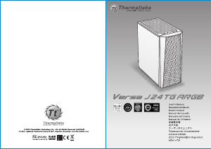 Manual Thermaltake Versa J24 TG ARGB PC Case