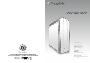 Manual de uso Thermaltake Versa N27 Caja PC
