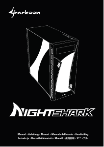 Manual Sharkoon Nighshark Caixa de PC