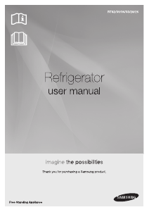 Handleiding Samsung RT39HAUDE1J Koel-vries combinatie