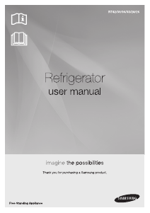 Manual Samsung RT42HAUDE1J Fridge-Freezer