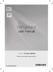 Handleiding Samsung RT38FEACDSL Koel-vries combinatie