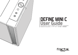 Handleiding Fractal Define Mini C PC behuizing