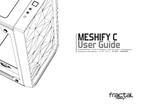 Bruksanvisning Fractal Meshify C PC-hölje