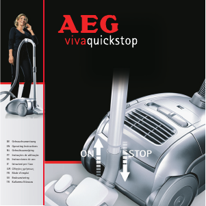 Manuale AEG AVQ2127 VivaQuickstop Aspirapolvere