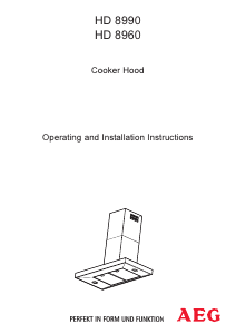 Handleiding AEG HD8960-AD Afzuigkap