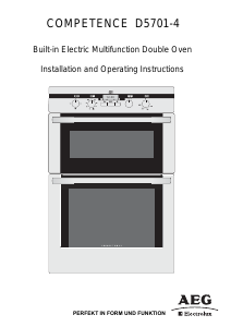 Handleiding AEG-Electrolux D5701-4-M Oven