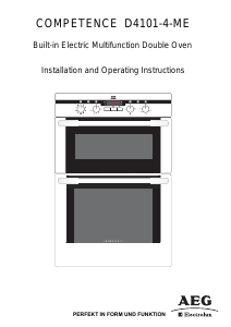 Manual AEG-Electrolux D4101-4-ME Oven