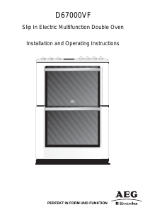 Manual AEG-Electrolux D67000VF-W Range