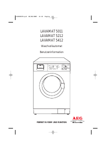 Bedienungsanleitung AEG-Electrolux L5412 Waschmaschine