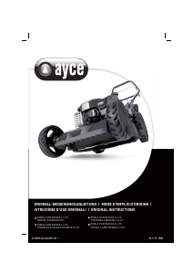Manual AYCE RMB46 SHW BS500E Lawn Mower