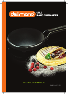 Manual Delimano AN-330 Crepe Maker