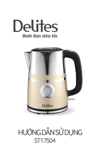 Hướng dẫn sử dụng Delites ST17S04 Ấm đun nước