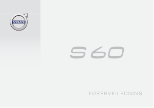 Bruksanvisning Volvo S60 (2017)