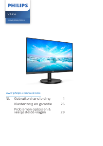 Handleiding Philips 220V8L LED monitor