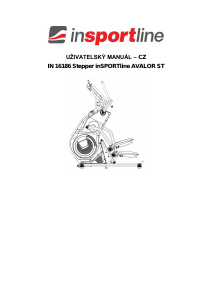 Manuál inSPORTline IN 16186 Avalor ST Stepper