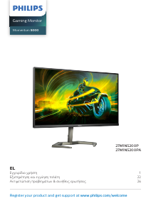 Εγχειρίδιο Philips 27M1N5200PA Momentum 5000 Οθόνη LED