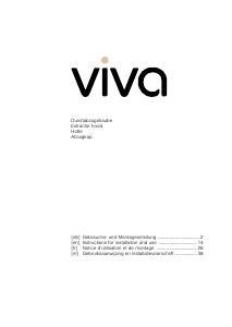 Handleiding Viva VVA66E652 Afzuigkap